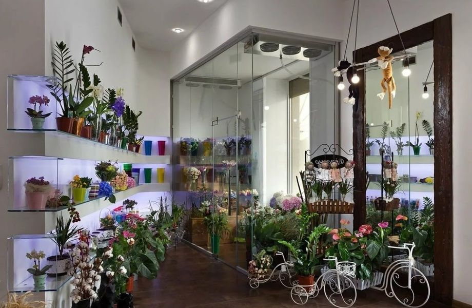 Цветочный салон в уникальной локации