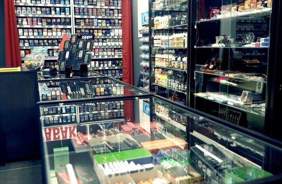 Табачный магазин в центре Москвы