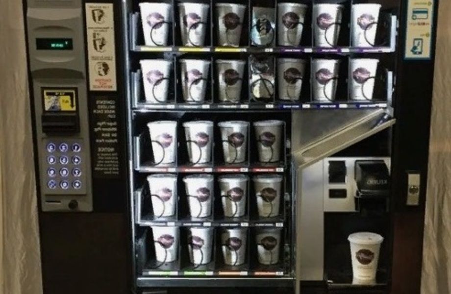 Сеть кофейных автоматов