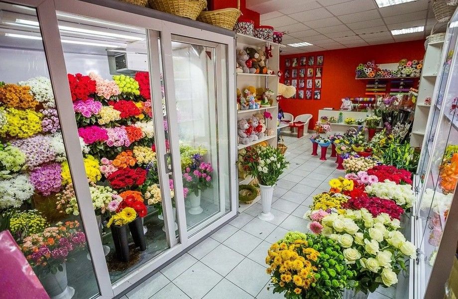 Цветочный магазин с высоким трафиком и прибылью