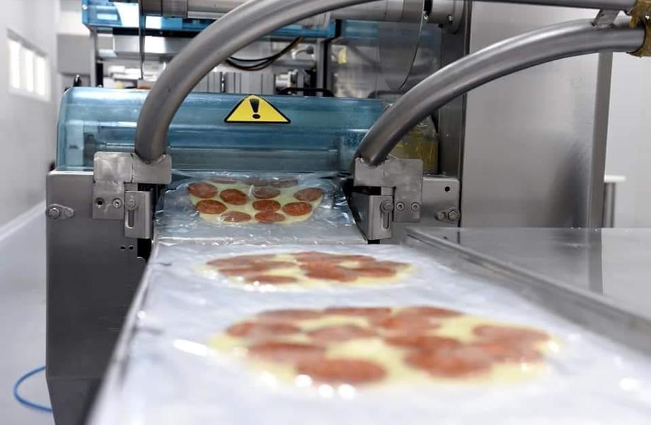 Вендинговые аппараты для пиццы с производственной линией 