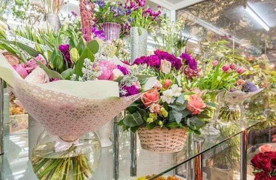 Цветочный магазин в бутиковой зоне