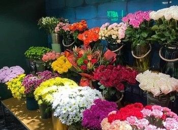 Фото Цветочный магазин с обширной базой
