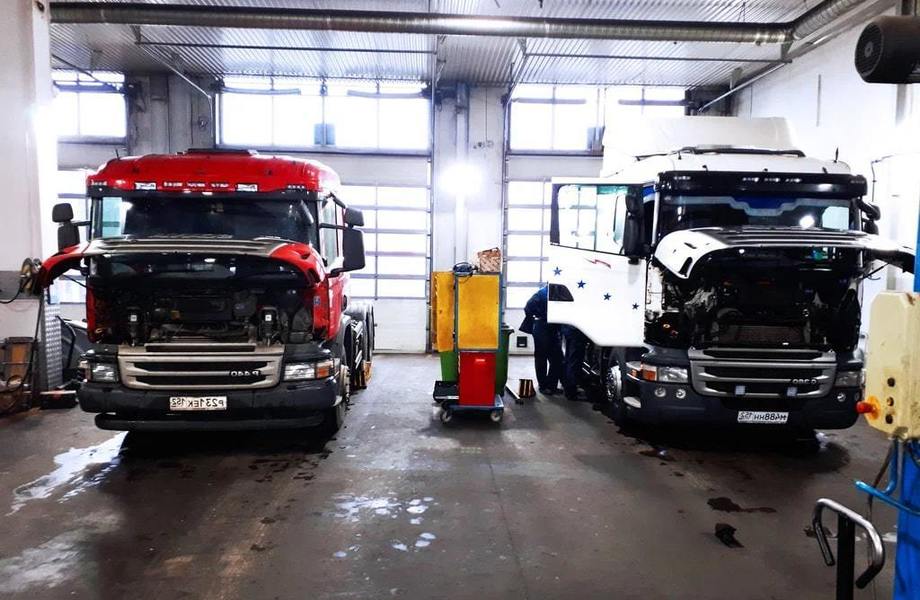 Грузовой автосервис на два машиноместа