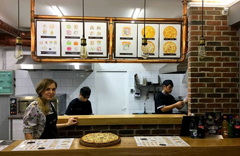 Раскрученный магазин суши и пиццы с постоянными клиентами