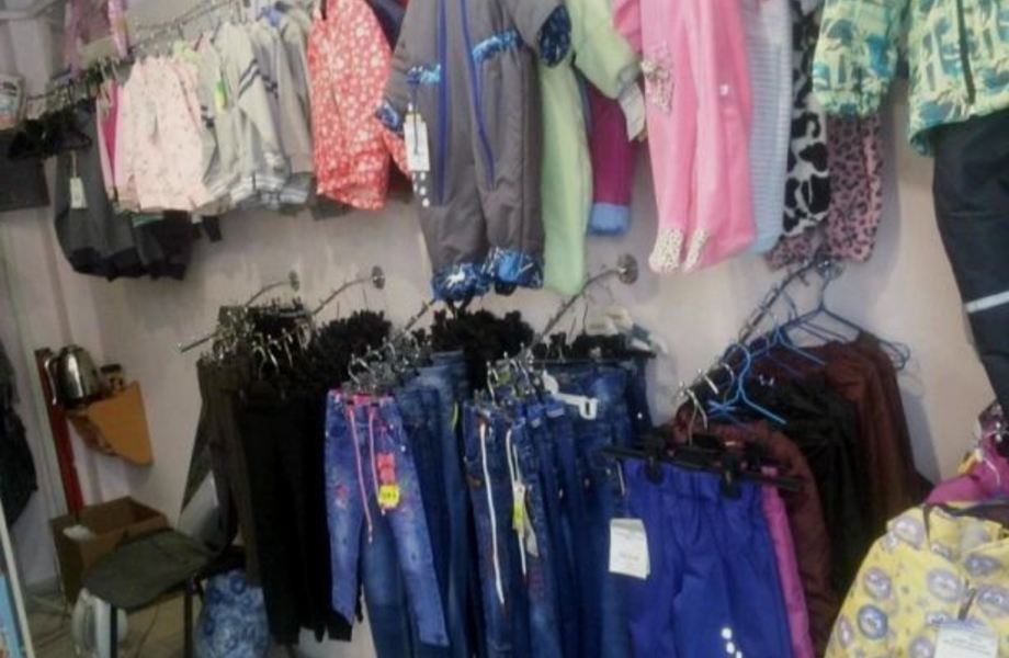 Готовый магазин детской одежды 
