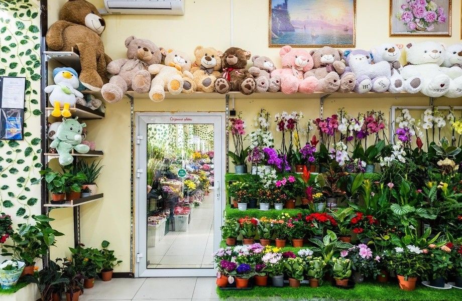 Цветочный магазин в отличной локации