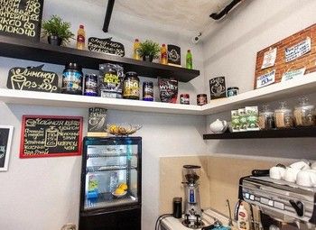 Фото Фитнес бар в спортивном клубе