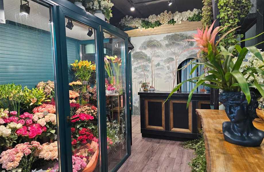 Цветочный магазин с высокой доходностью