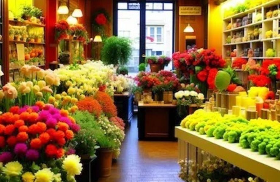 Цветочный магазин/проходная локация
