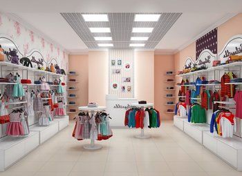 Магазин брендовой детской одежды в ТЦ рядом с Детским миром