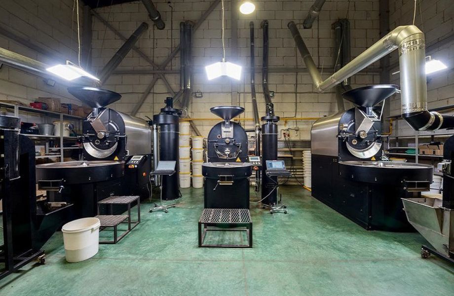 Производство обжарки кофе / Мощность до 14 тонн в месяц