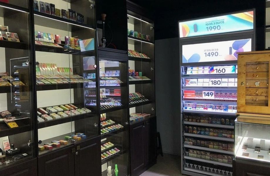 Табачный магазин на Севере по цене товарного остатка