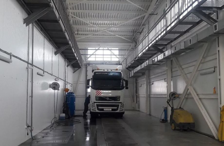 Автосервис грузового транспорта с мойкой / собственность