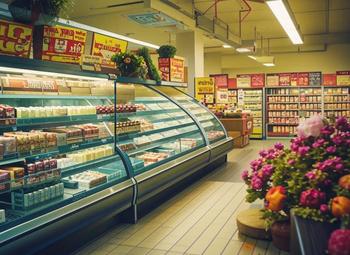 Фото Продуктовый магазин на юге с алкоголем