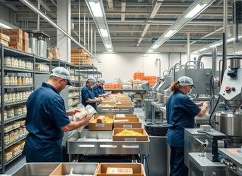 Фото 3 Пищевое производство с контрактами и точками сбыта