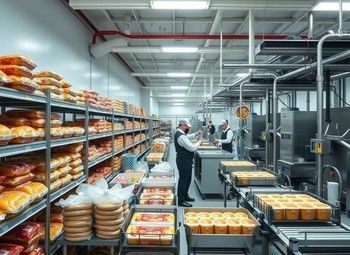 Фото 2 Пищевое производство с контрактами и точками сбыта