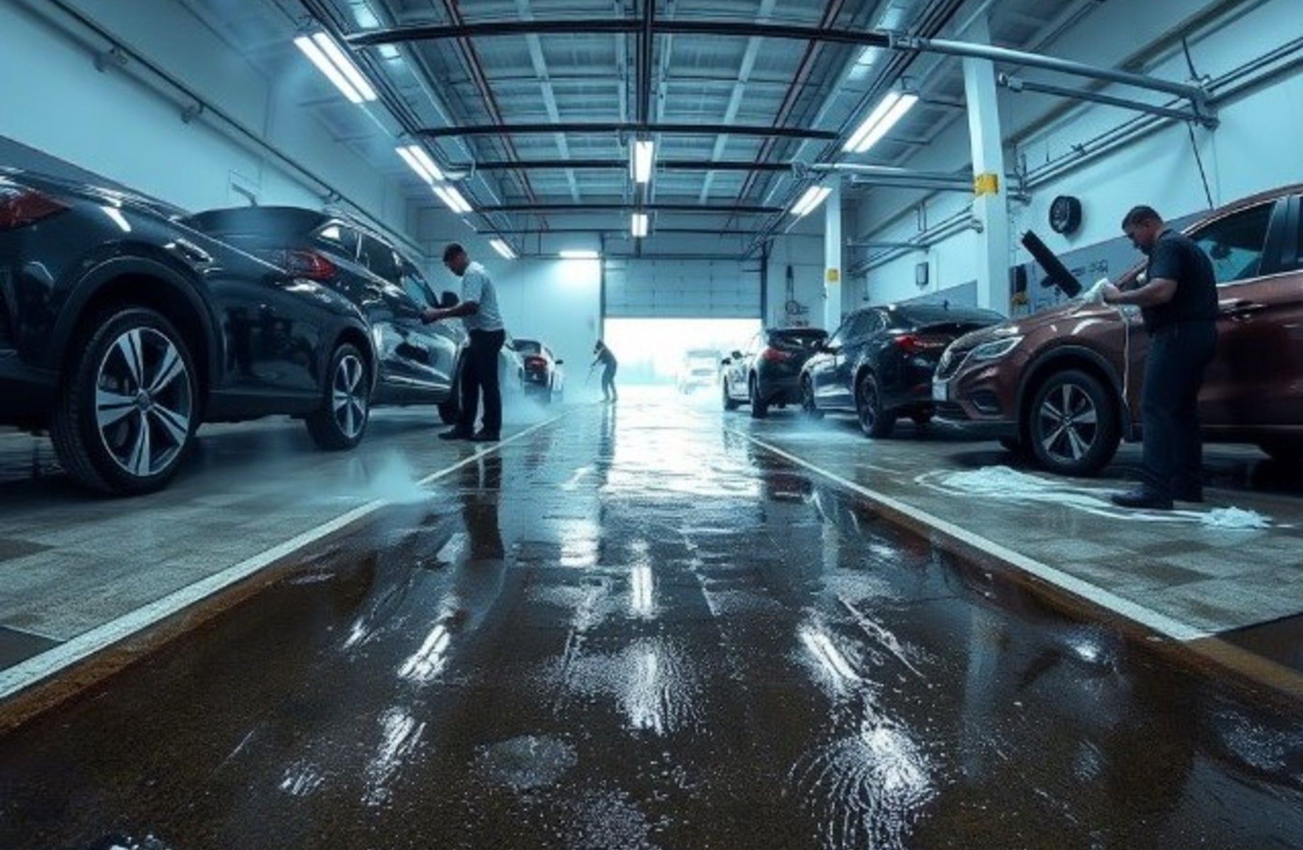Фото 2 Грузовая/легковая автомойка с контрактами