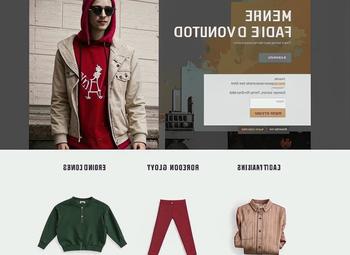 Фото Сайт по продаже молодежной одежды