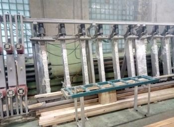 Фото Налаженное производство клееного бруса и погонажных изделий