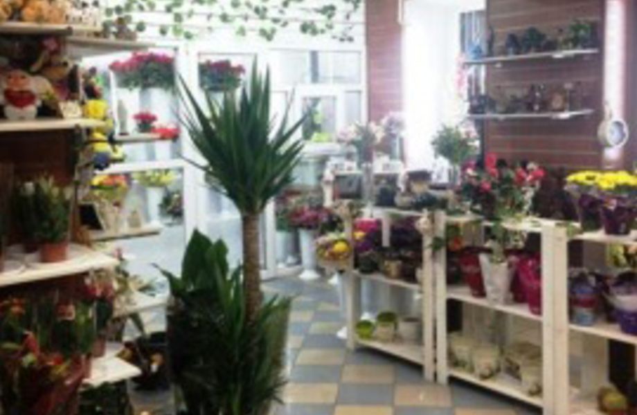 Цветочный магазин - студия в центре города (Отличные перспективы)