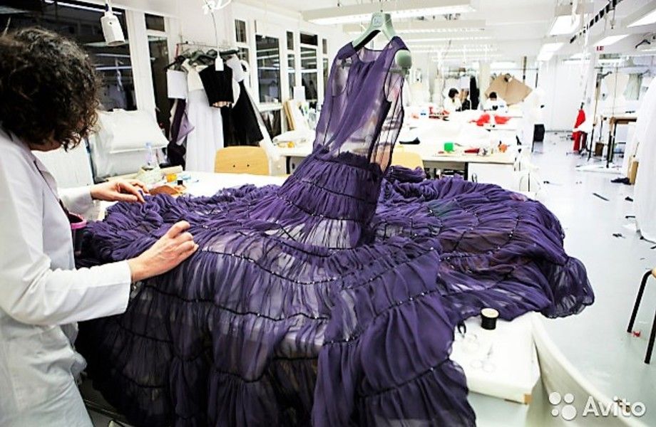 Ткань на шитье платья