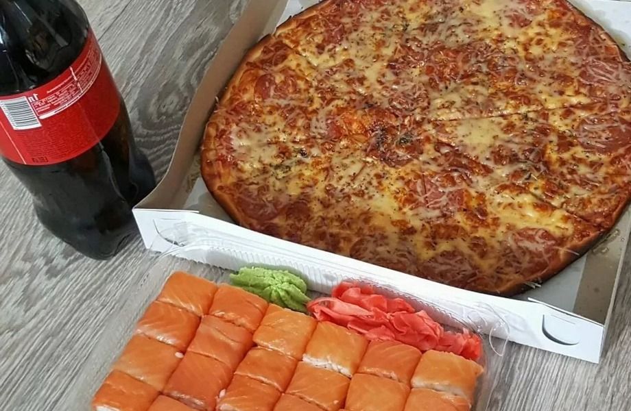 Служба доставки суши и пиццы в Пушкинском районе