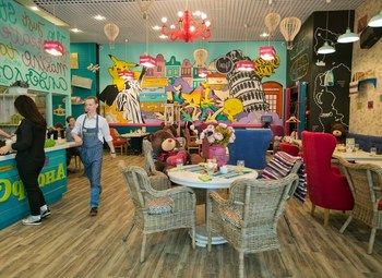 Фото Семейное кафе с игровой площадкой