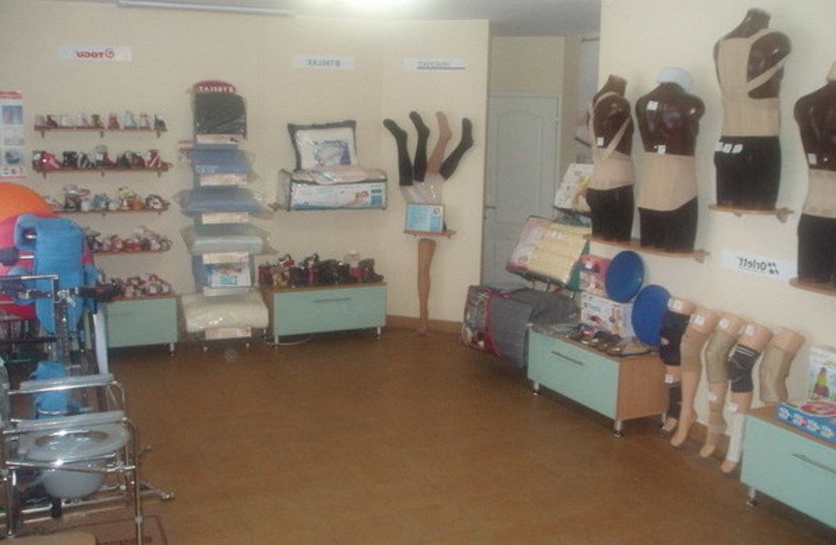 Магазин ортопедических товаров с интернет-магазином 