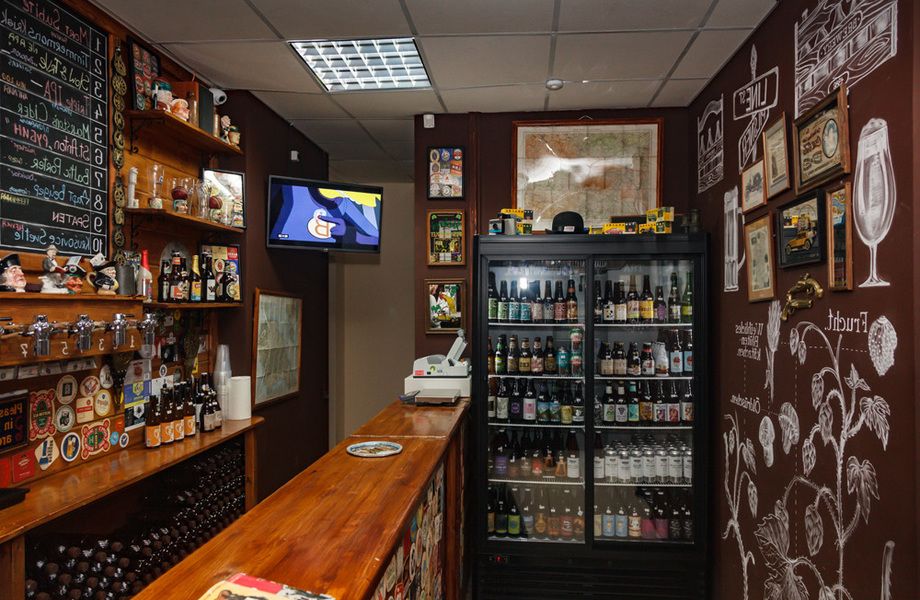 Магазин-бар разливного пива Парнас
