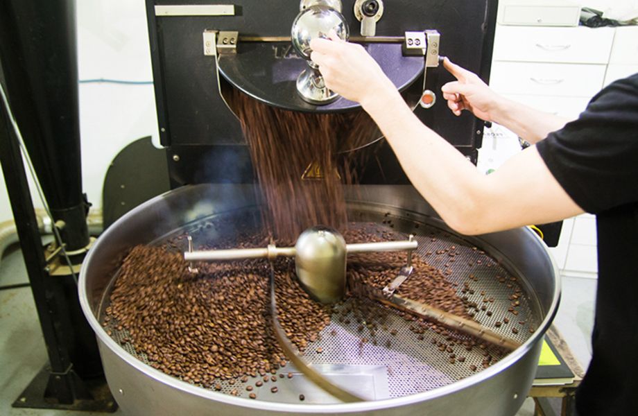 Производство по обжарке кофе с оборудованием