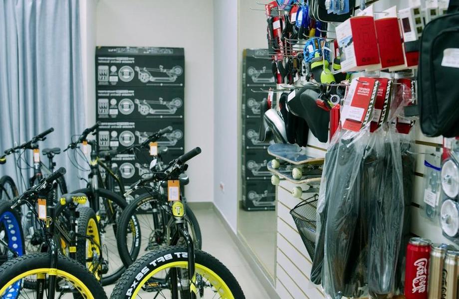Магазин велосипедов с раскрученным инстаграм