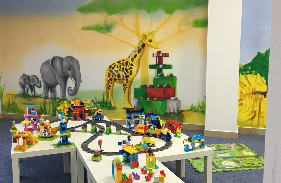 Игровая комната LEGO в ТРК 