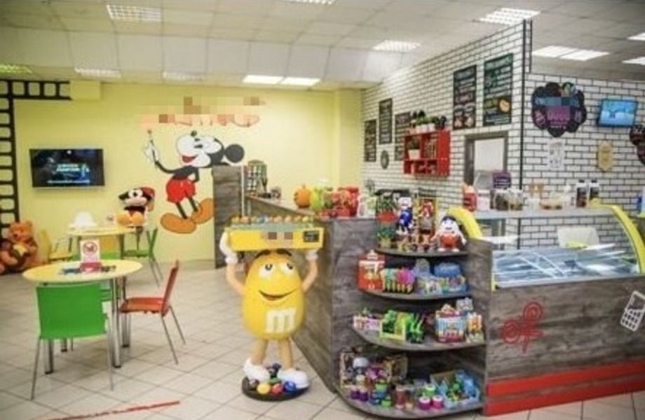 Детский игровой центр с кафе в ТЦ