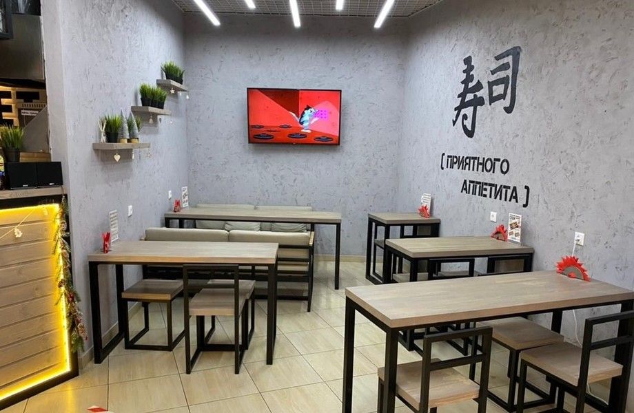 Ресторан суши известного бренда (прибыль - 100 тыс. руб.)
