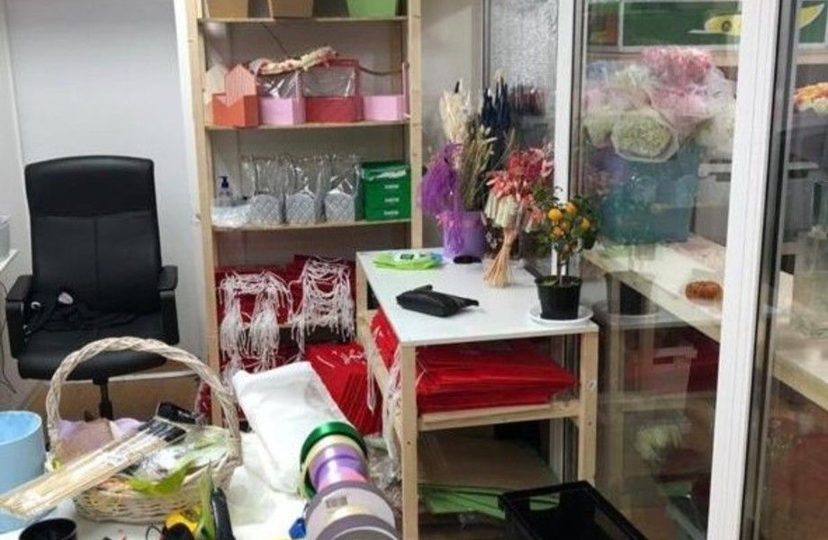 Розничный магазин цветов с низкой арендой и интернет-сайтом