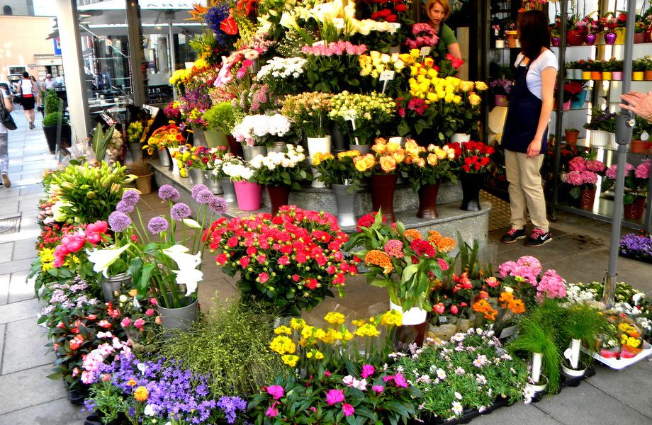 Магазин цветов/прибыль 40 тыс.руб.
