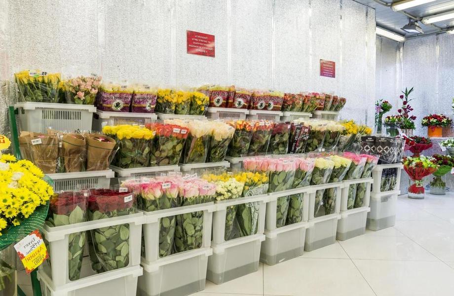 Стильный цветочный магазин 