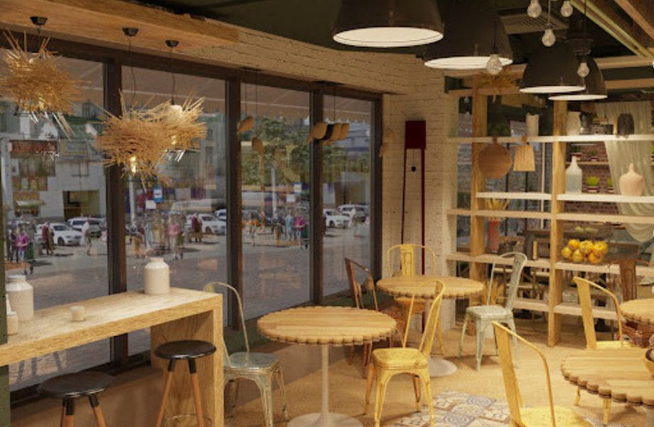 Кафе-Пекарня полного цикла с посадочными местами в приморском районе 