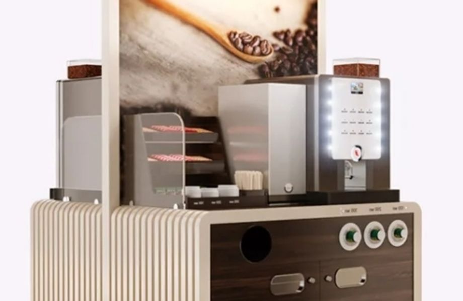 Сеть из 5 кофе-автоматов с корнерами