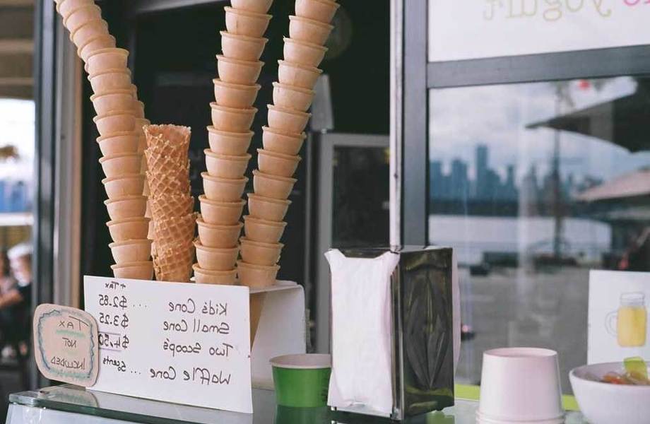 Магазин крупной франшизы по продаже мороженого 