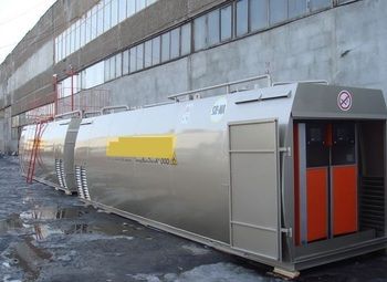 Фото Контейнерная АЗС в промзоне