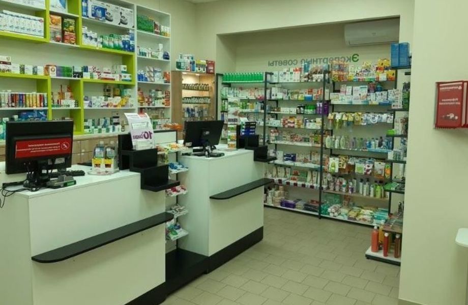 Аптека в спальном районе на юге Москвы