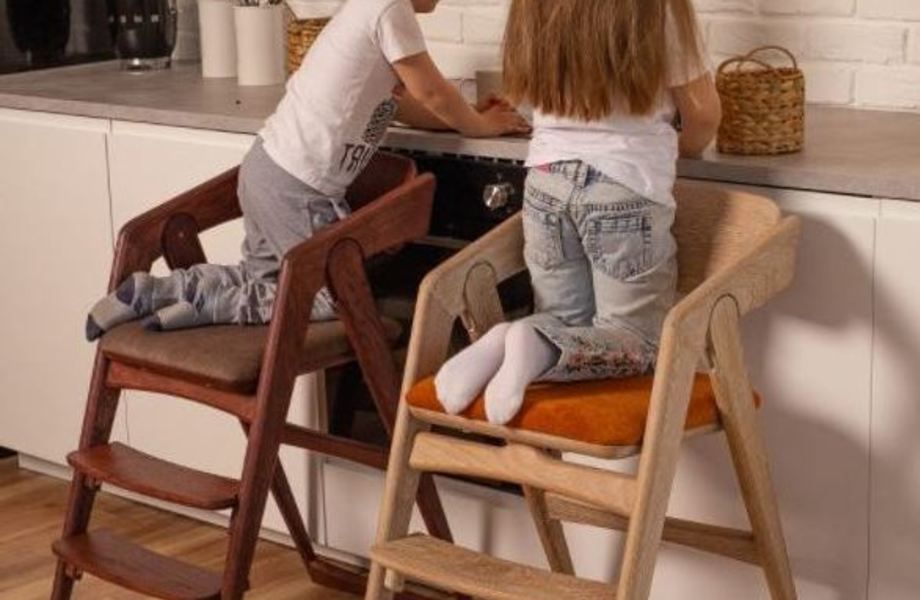 Производство стильного детского стула 